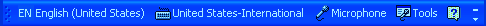 Language Bar